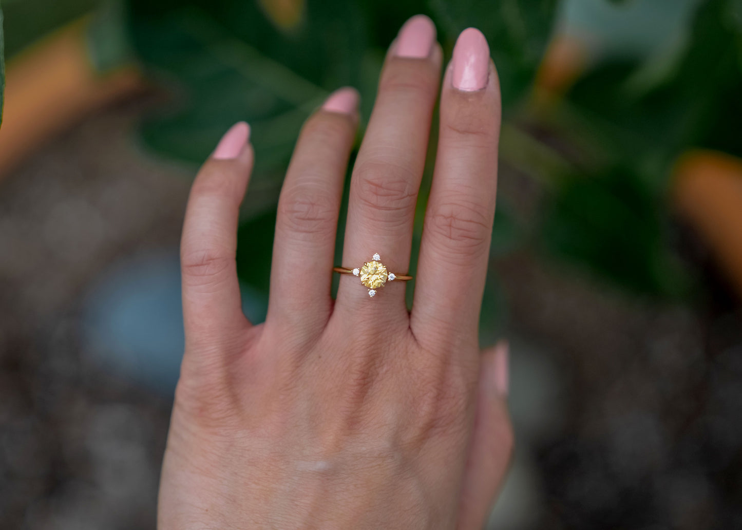 The Guidance Ring | Yellow Sapphire [OOAK]