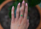 The Calyx Ring | Tsavorite Garnet [OOAK]