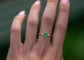 The Calyx Ring | Tsavorite Garnet [OOAK]