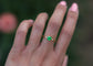 The Calyx Ring | Tsavorite Garnet [OOAK]