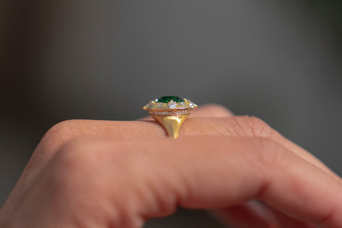 The Byzantine Ring | Tsavorite [OOAK]