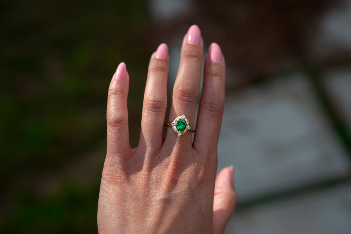 The Byzantine Ring | Tsavorite [OOAK]