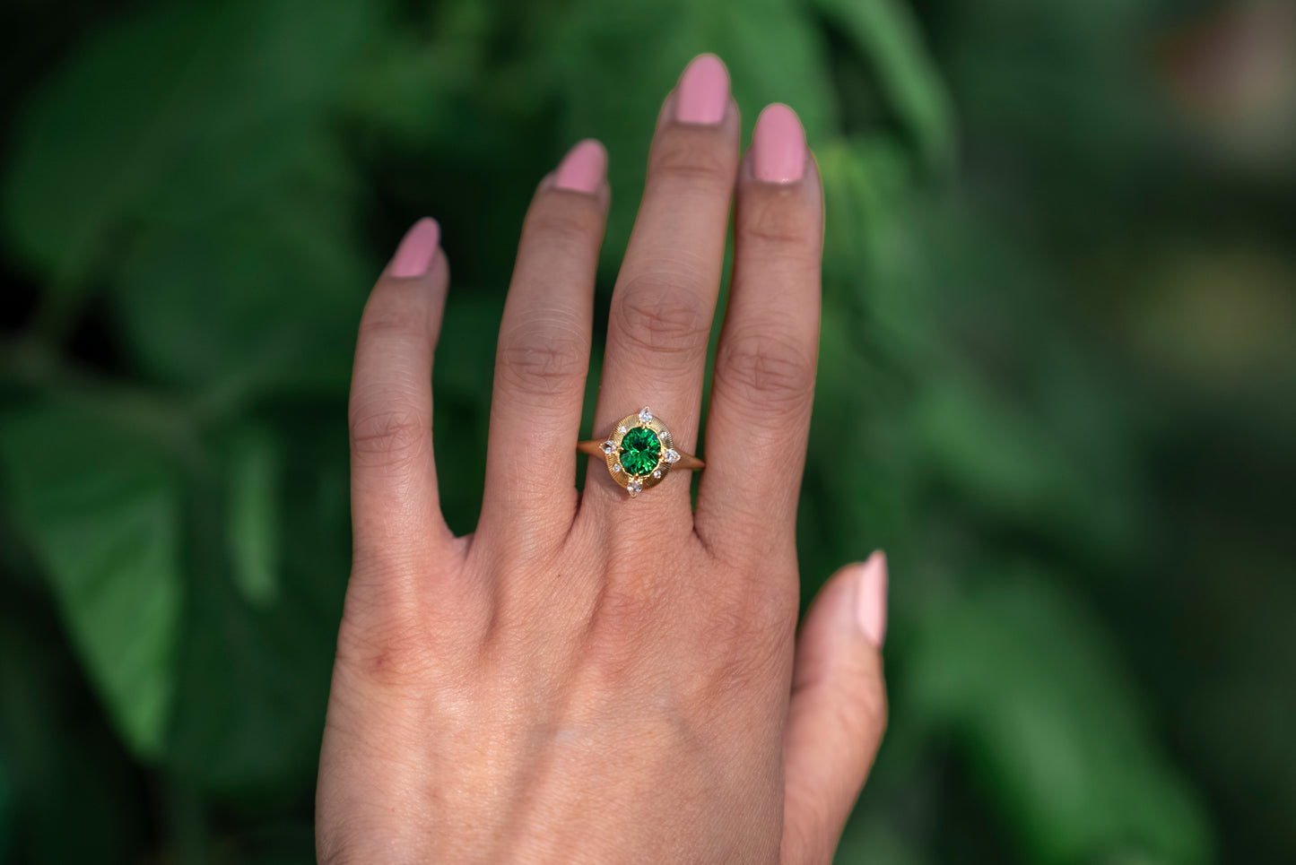 The Byzantine Ring | Tsavorite [OOAK]