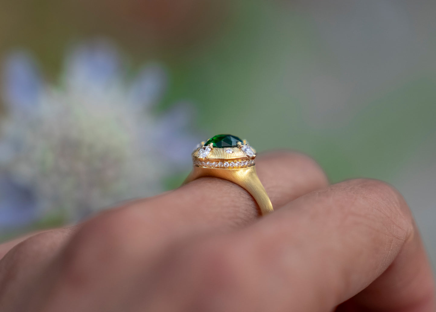 The Byzantine Ring | Tsavorite [OOAK]