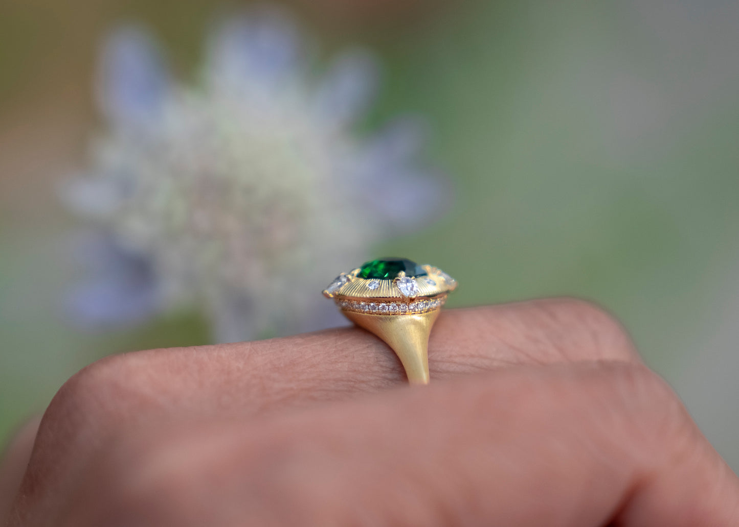 The Byzantine Ring | Tsavorite [OOAK]