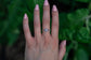 The Flora Ring | Blue Sapphire