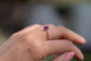 The Isle Ring | Purple Garnet [OOAK]