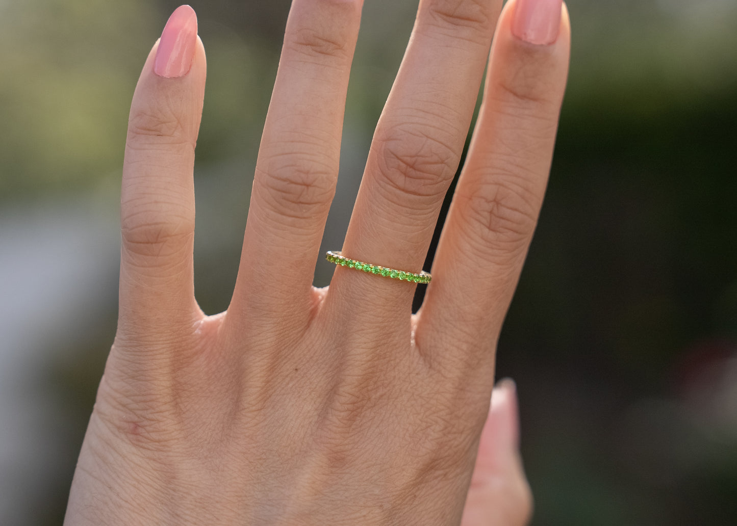 Eternity Band | Tsavorite