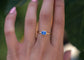 Bezel Ring | Blue Sapphire [OOAK]