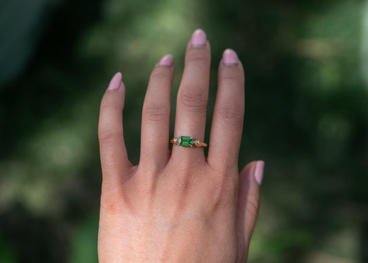 The Serpentia Ring | Tsavorite [OOAK]