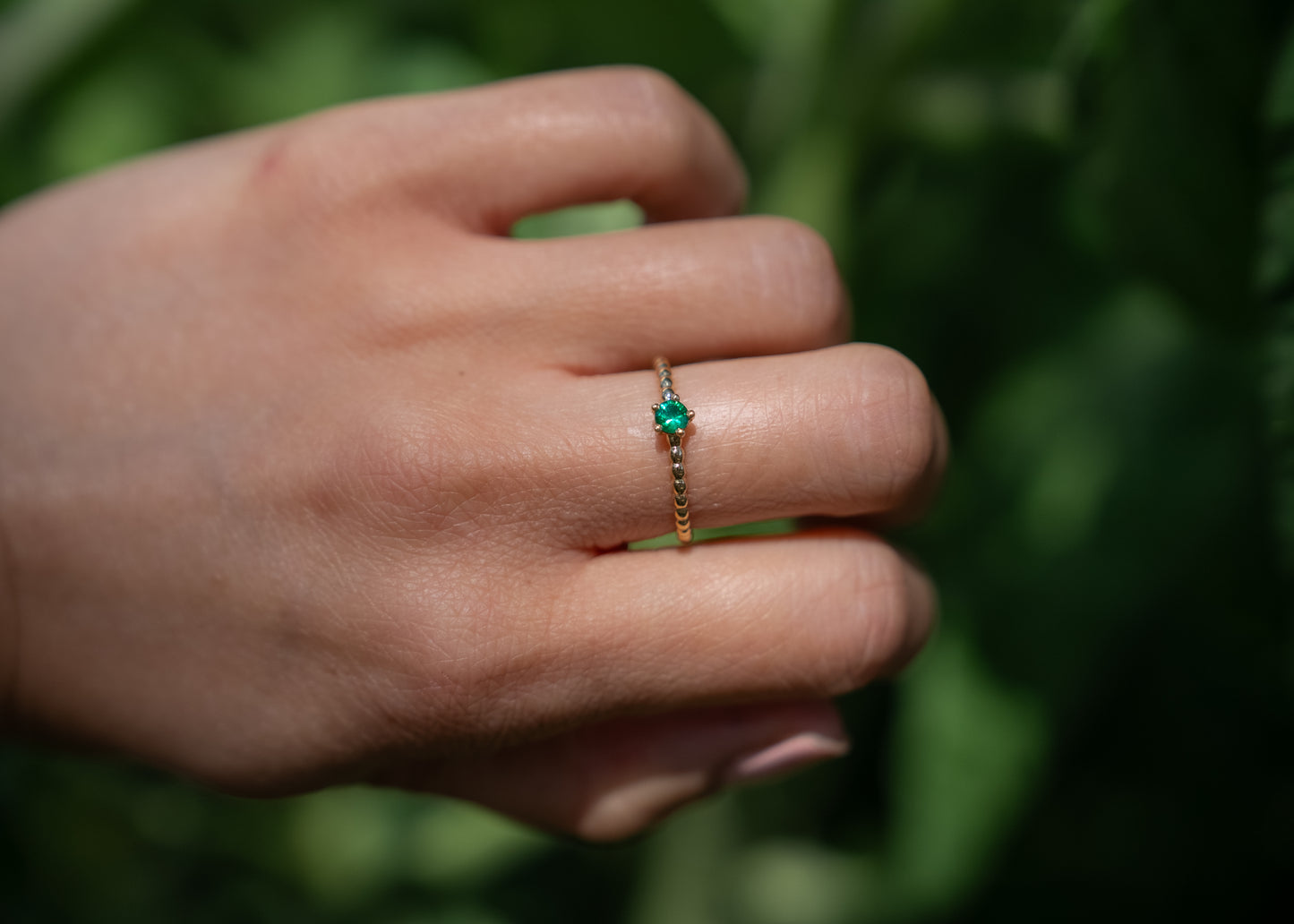 The Bubble Band | Emerald [OOAK]