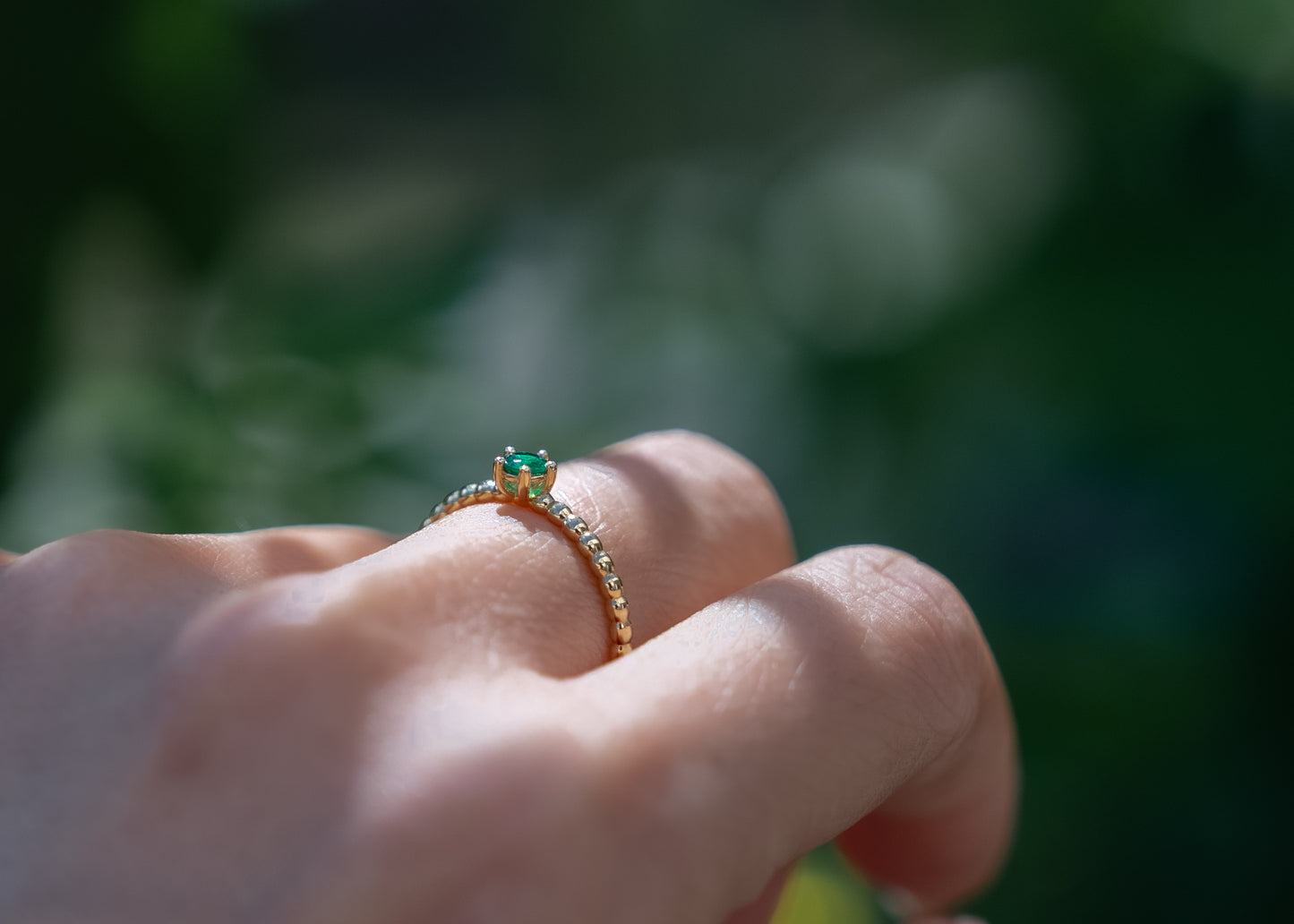 The Bubble Band | Emerald [OOAK]