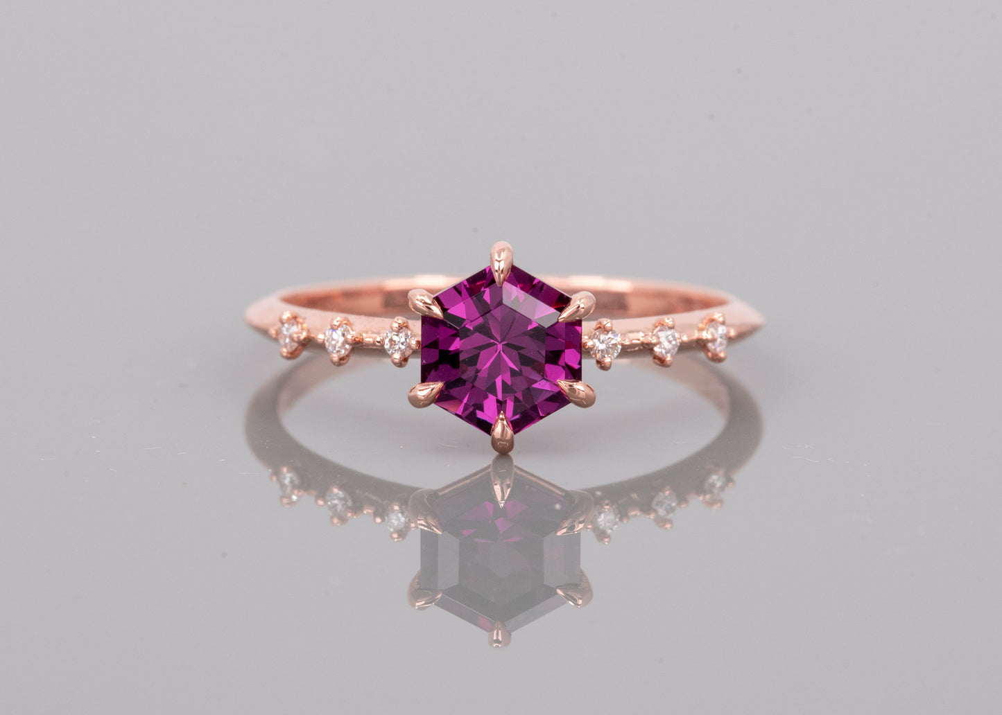 The Isle Ring | Purple Garnet [OOAK]