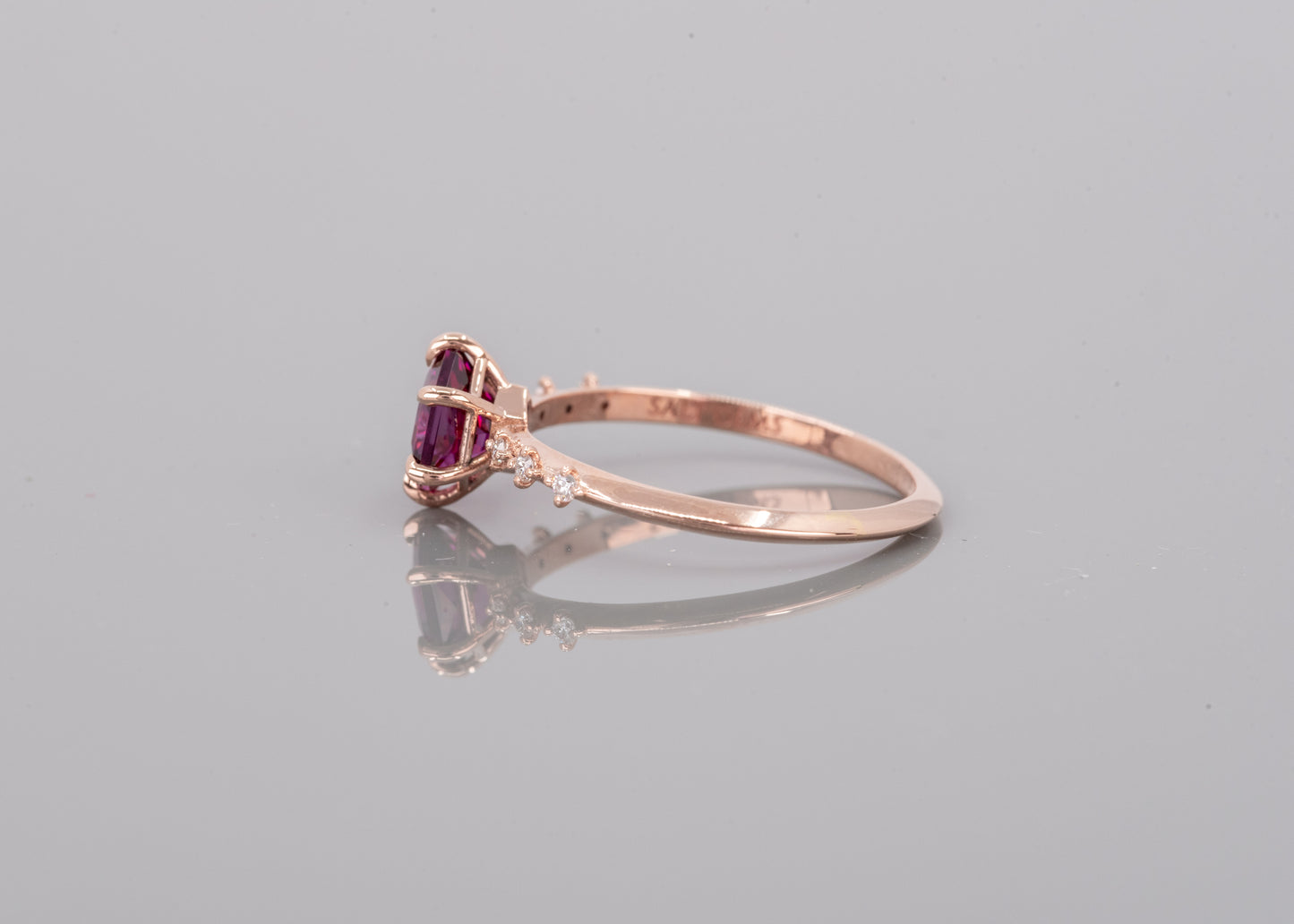 The Isle Ring | Purple Garnet [OOAK]