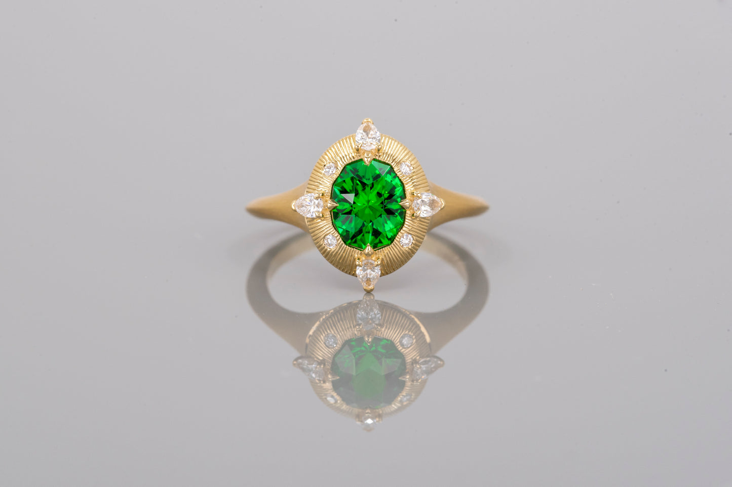 The Byzantine Ring | Tsavorite [OOAK]