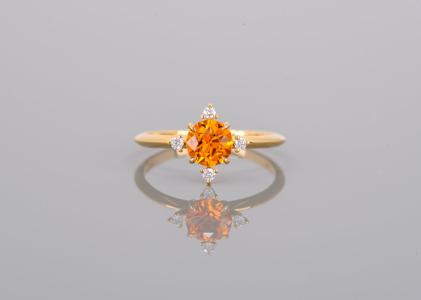 The Guidance Ring | Spessartite Garnet [OOAK]