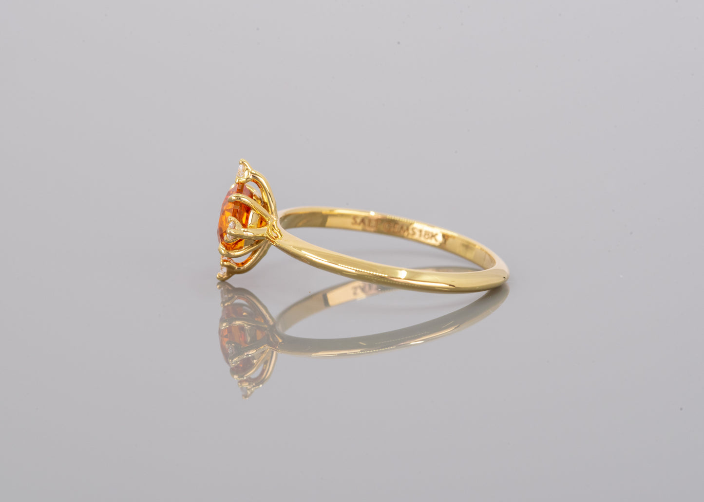 The Guidance Ring | Spessartite Garnet [OOAK]
