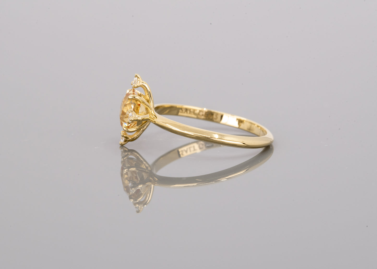 The Guidance Ring | Yellow Sapphire [OOAK]