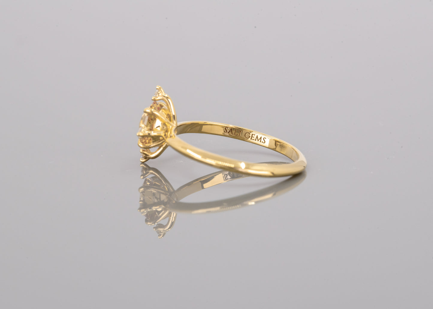 The Guidance Ring | Yellow Sapphire [OOAK]