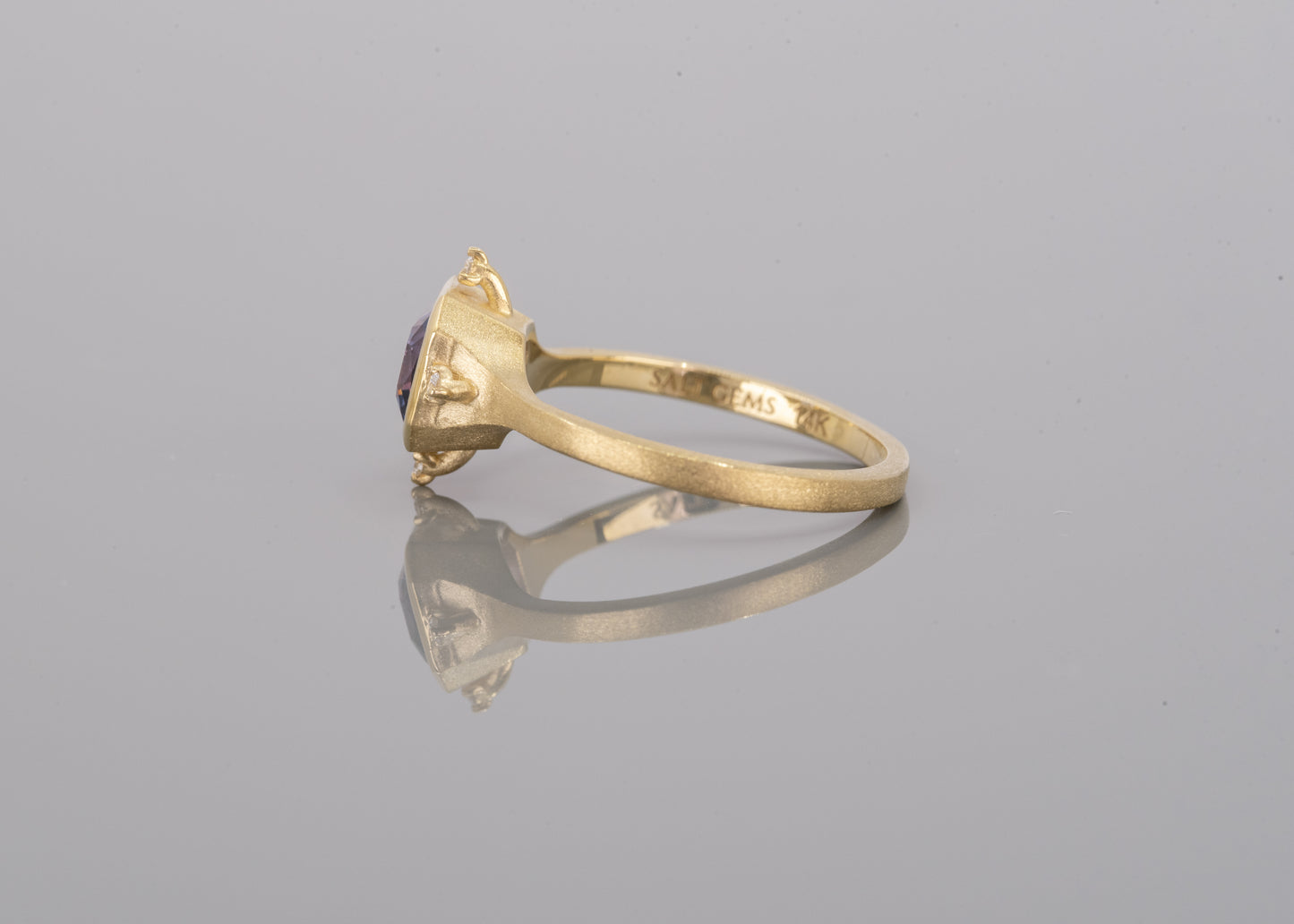 The Guidance Ring | Blue Spinel [OOAK]