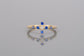 The Flora Ring | Blue Sapphire