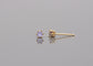 Twinkle Studs | Lavender Gray Spinel