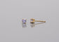 Twinkle Studs | Lavender Gray Spinel