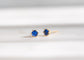 Twinkle Studs | Blue Sapphire