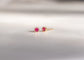 Twinkle Studs | Pink Sapphire