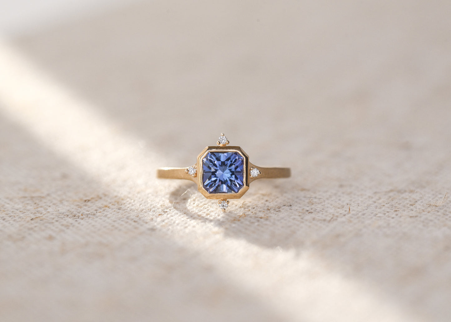 The Guidance Ring | Blue Spinel [OOAK]