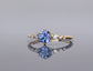 The Flourish Ring | Blue Sapphire [OOAK]