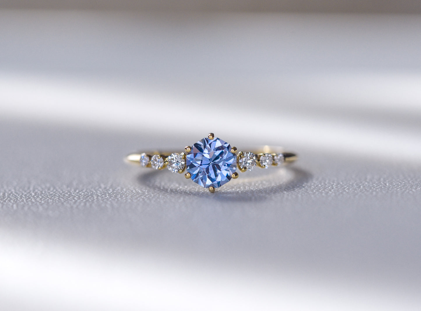 The Flourish Ring | Blue Sapphire [OOAK]