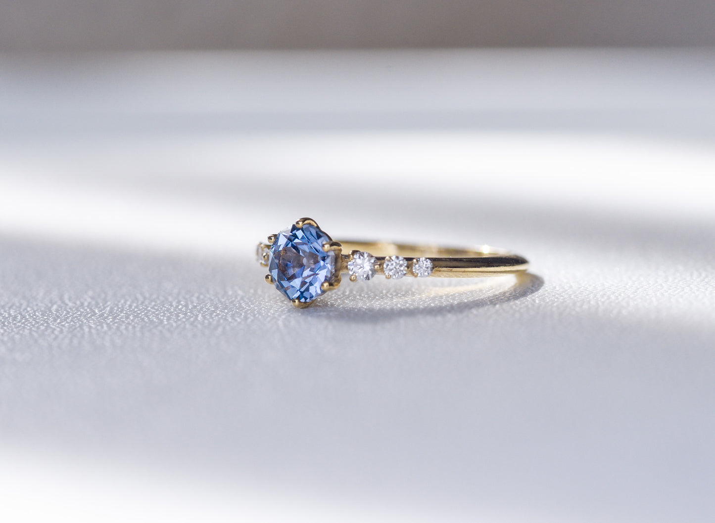 The Flourish Ring | Blue Sapphire [OOAK]