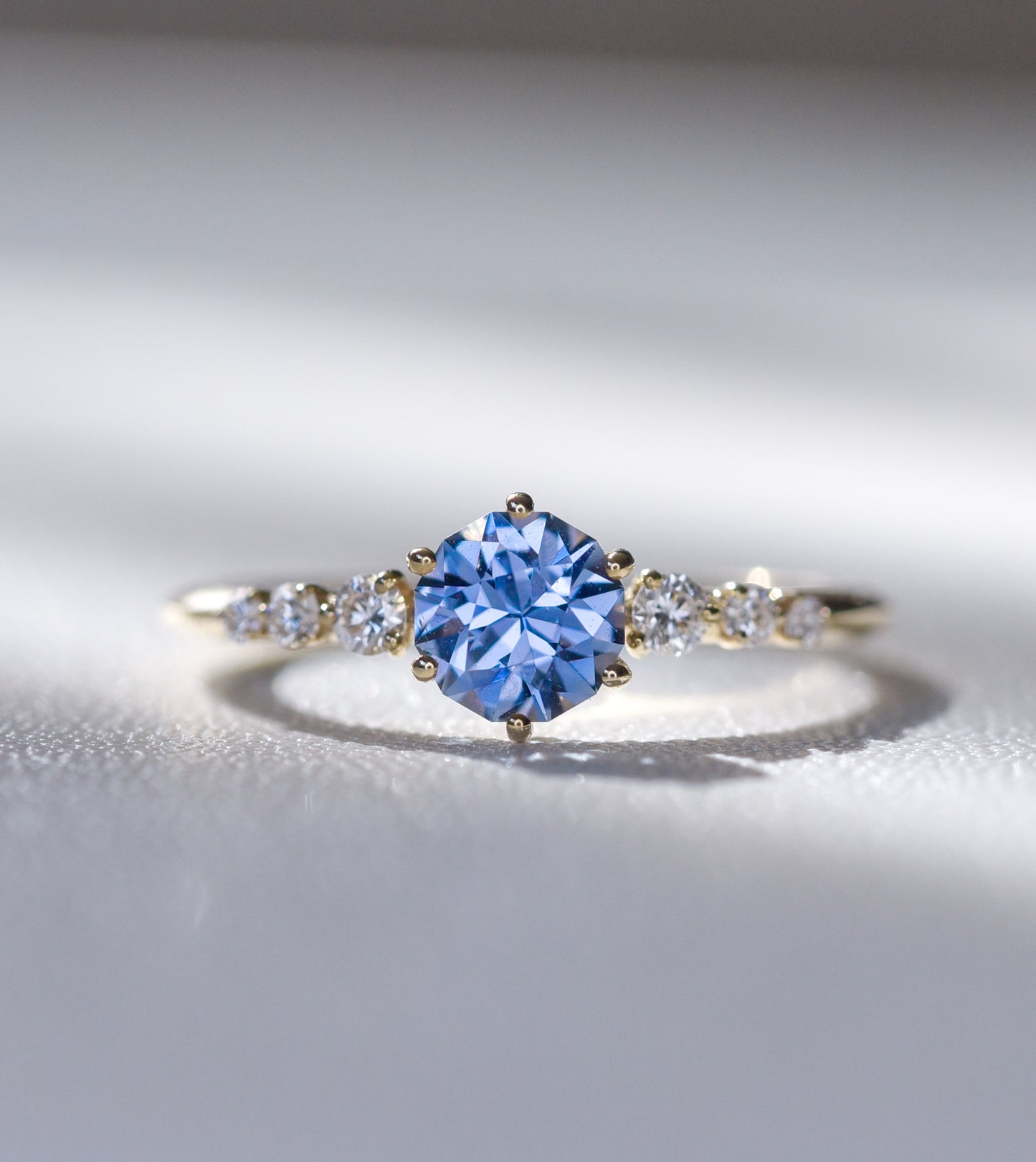 The Flourish Ring | Blue Sapphire [OOAK]