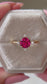 The Guidance Ring | Red/Pink Spinel [OOAK]
