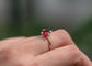 The Guidance Ring | Red/Pink Spinel [OOAK]