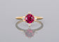 The Guidance Ring | Red/Pink Spinel [OOAK]
